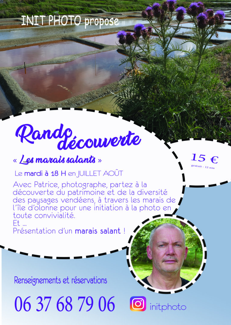 Flyer rando Ile d Olonne recto