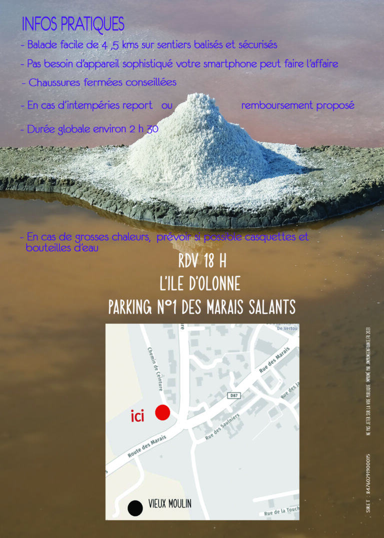 Flyer rando Ile d'Olonne VERSO