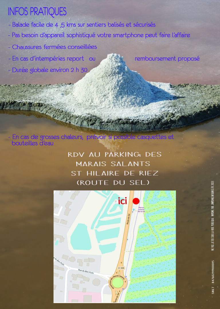 Flyer rando St Hilaire de Riez VERSO
