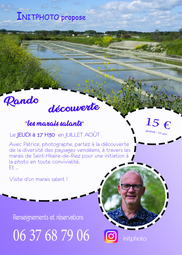 Flyer rando St Hilaire de Riez recto